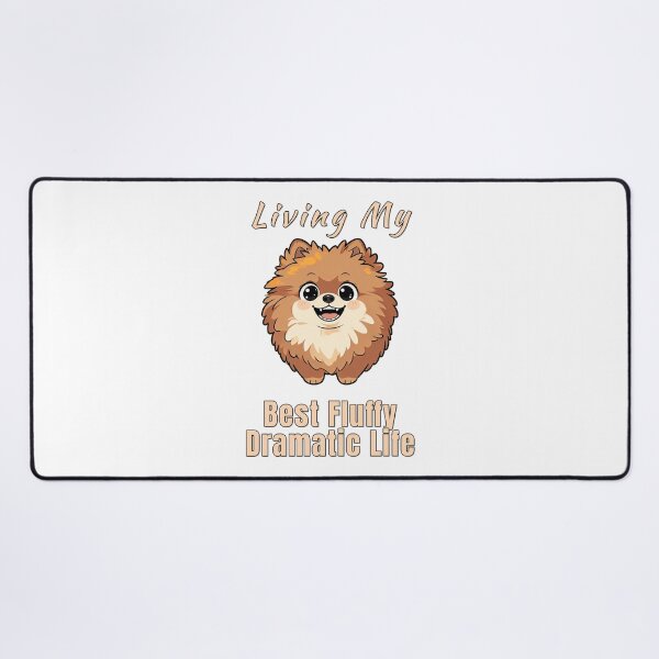 Item preview, Pomeranian Dramatic Fluffy Best Life Funny Dog designed and sold by NatureUnleashed.