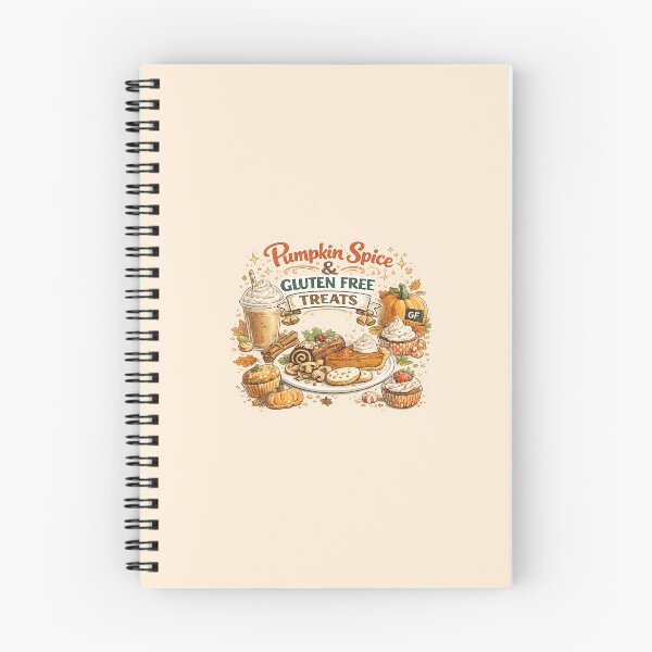 Item preview, Pumpkin Spice & Gluten Free Treats | Cute Coeliac Autumn Design designed and sold by My Gluten Free Life UK.