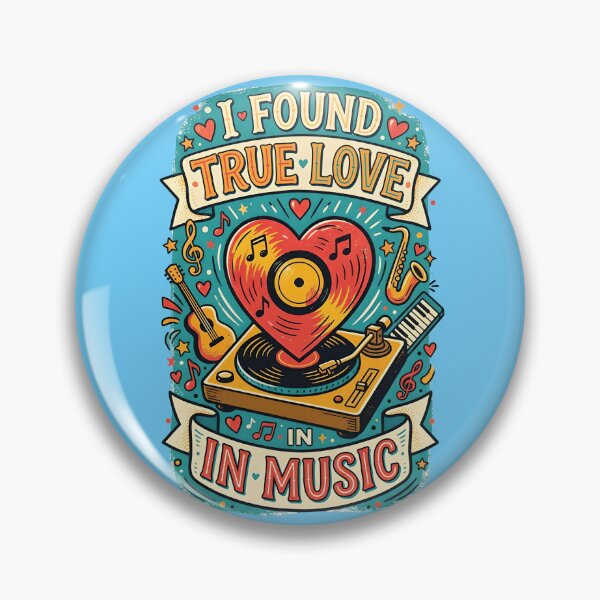 Item preview, I found true love in music designed and sold by ParadoxParadox.