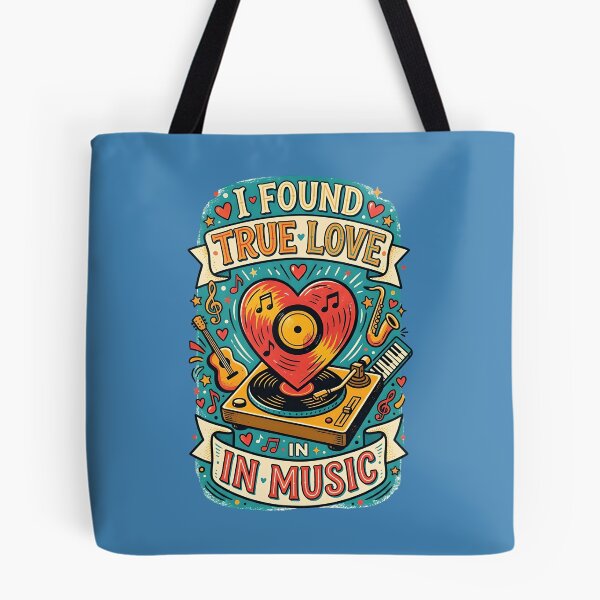Item preview, I found true love in music designed and sold by ParadoxParadox.