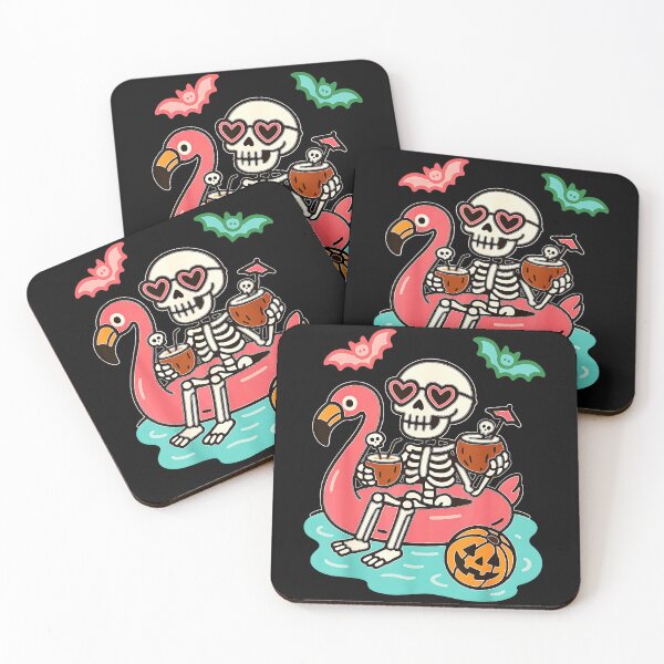 Item preview, Spooky Summer Skeleton Vacation Halloween Party designed and sold by CharlieConon.