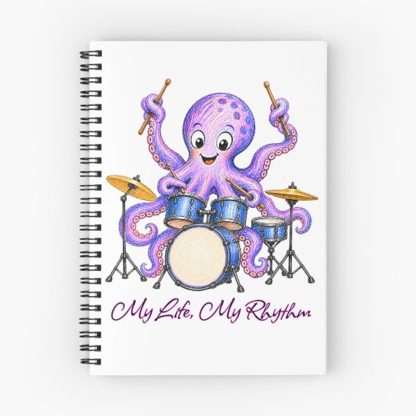 Item preview, My Life My Rhythm Octopus Drummer designed and sold by Buli89.