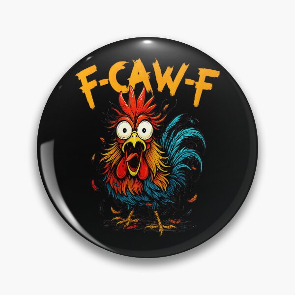 Item preview, F-Caw-F Funny Rooster Chicken Lover Farmer designed and sold by CharlieConon.