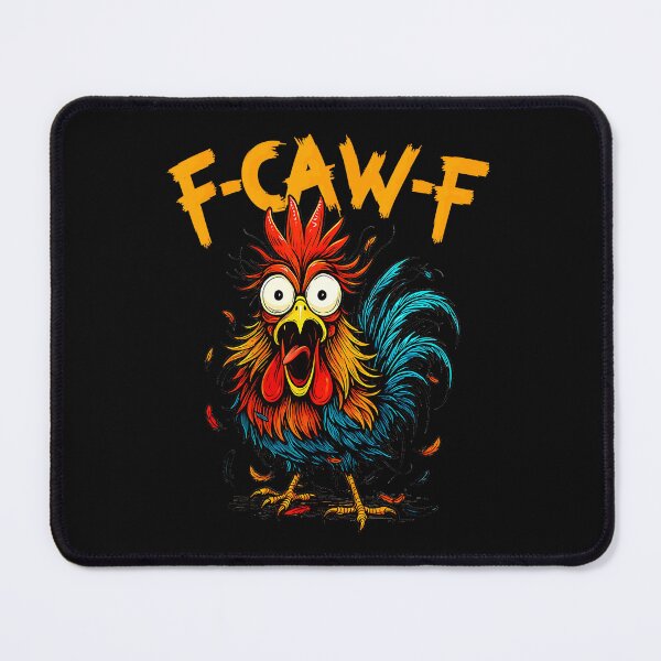 Item preview, F-Caw-F Funny Rooster Chicken Lover Farmer designed and sold by CharlieConon.