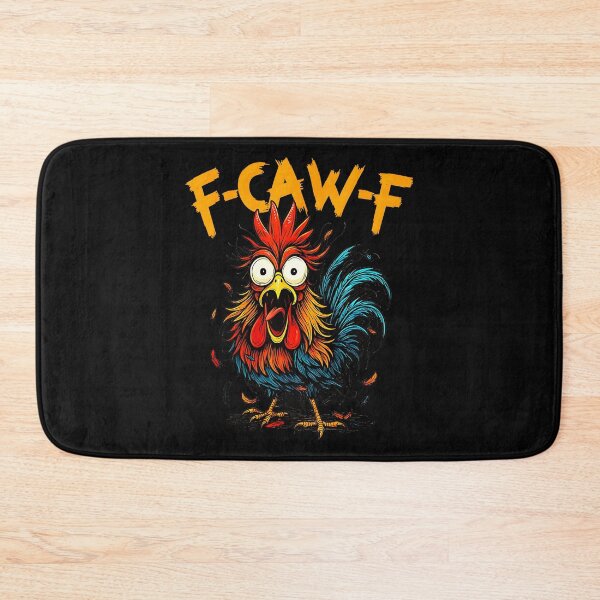 Item preview, F-Caw-F Funny Rooster Chicken Lover Farmer designed and sold by CharlieConon.
