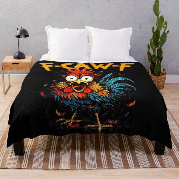 Item preview, F-Caw-F Funny Rooster Chicken Lover Farmer designed and sold by CharlieConon.