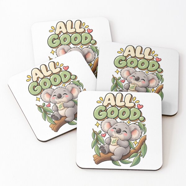 Item preview, All Good. – Cute Happy Koala Cartoon Design designed and sold by Kiinaaa.