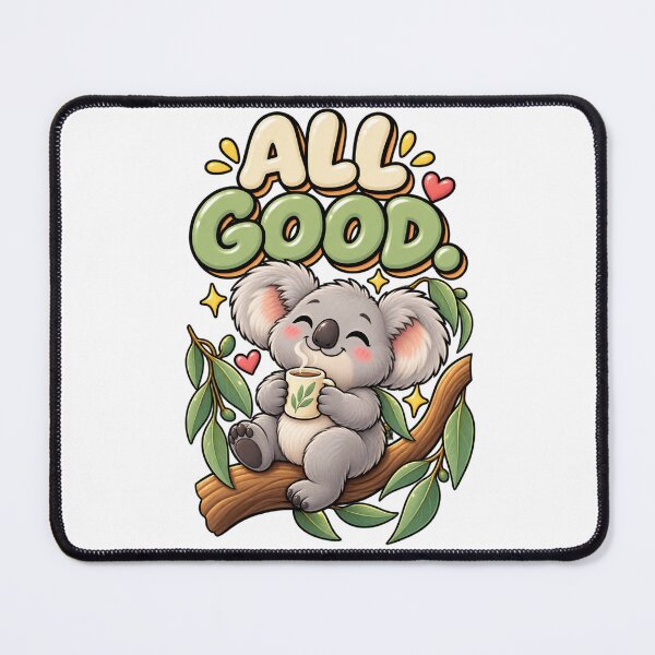 Item preview, All Good. – Cute Happy Koala Cartoon Design designed and sold by Kiinaaa.
