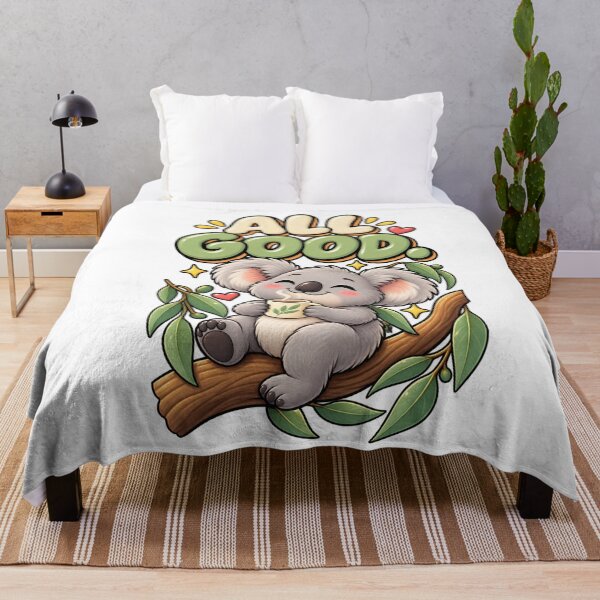 Item preview, All Good. – Cute Happy Koala Cartoon Design designed and sold by Kiinaaa.