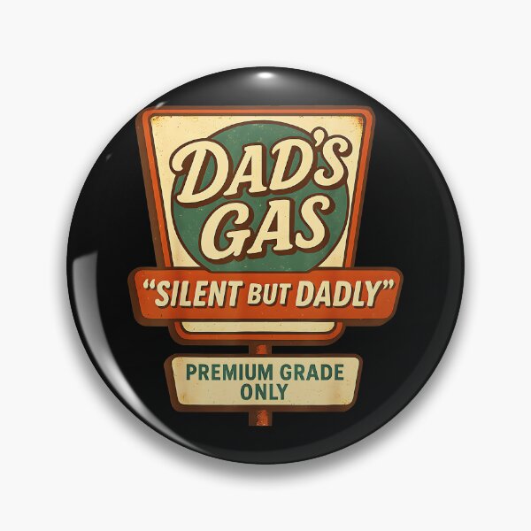 Item preview, Dad's Gas Silent But Dadly Premium Grade Only Father Humor Gift designed and sold by CharlieConon.