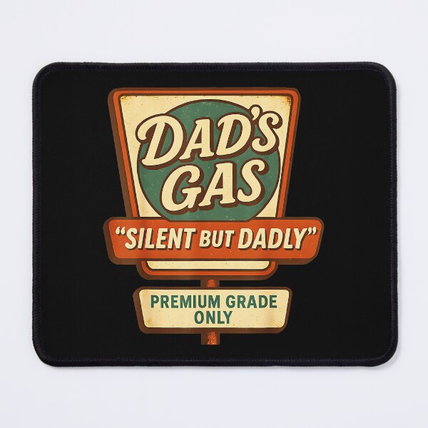 Item preview, Dad's Gas Silent But Dadly Premium Grade Only Father Humor Gift designed and sold by CharlieConon.