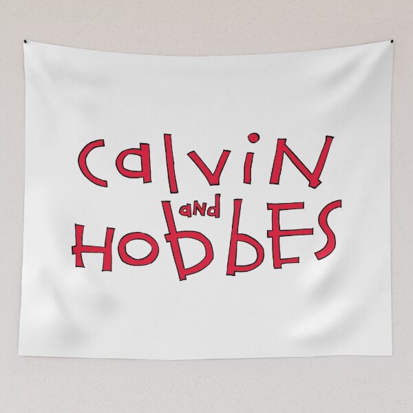 Item preview, Calvin and Hobbes Logo designed and sold by Nikita Abakumov.