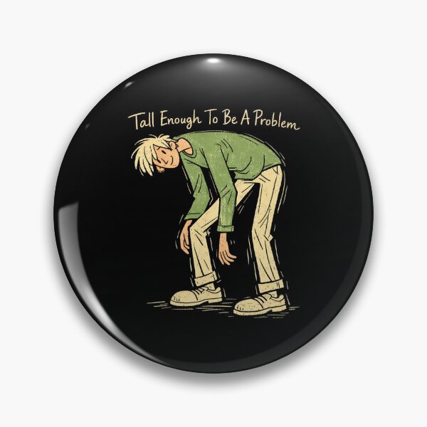 Item preview, Tall Problem Cute Character Illustration Funny Height Quote designed and sold by Aymanejed.