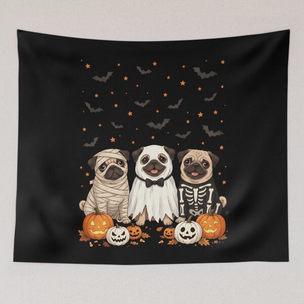 Item preview, Pug in Ghost Cute Lab Ghost Dog Halloween designed and sold by w66aboo.