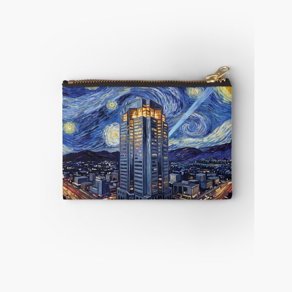 Item preview, Nakatomi Plaza Starry Night Action Landscape designed and sold by Bad-Decisions-Designs.