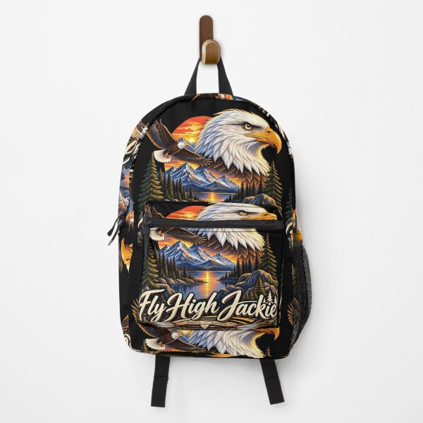 Item preview, Fly High Jackie, Jackie and Shadow Bald Eagle  designed and sold by FreeArt2.