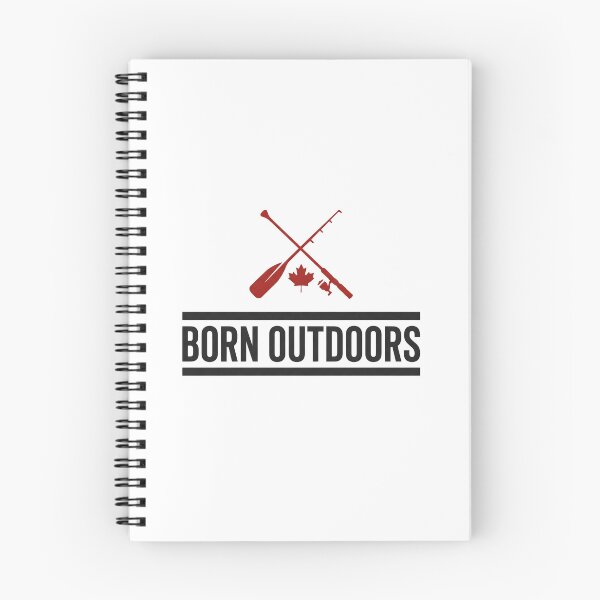 Item preview, Born Outdoors Canada – Canadian Adventure & Outdoor Life Design designed and sold by StickerNestYou.