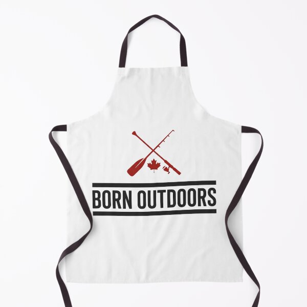 Item preview, Born Outdoors Canada – Canadian Adventure & Outdoor Life Design designed and sold by StickerNestYou.