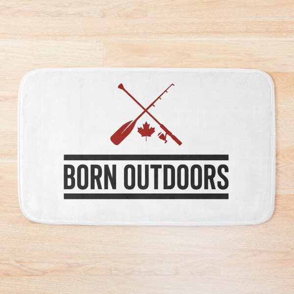 Item preview, Born Outdoors Canada – Canadian Adventure & Outdoor Life Design designed and sold by StickerNestYou.