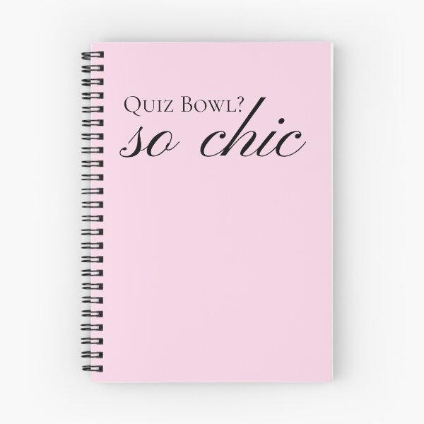 Item preview, Quiz Bowl? So Chic. Cute academic stylish designed and sold by BlakeleyB.