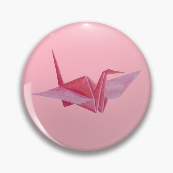 Item preview, Paper Crane - Cherry Blossom Pink BG designed and sold by lavenderXblue.