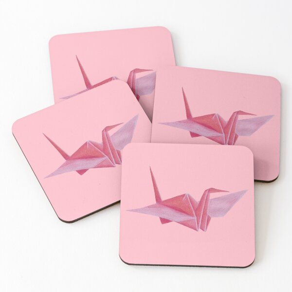 Item preview, Paper Crane - Cherry Blossom Pink BG designed and sold by lavenderXblue.