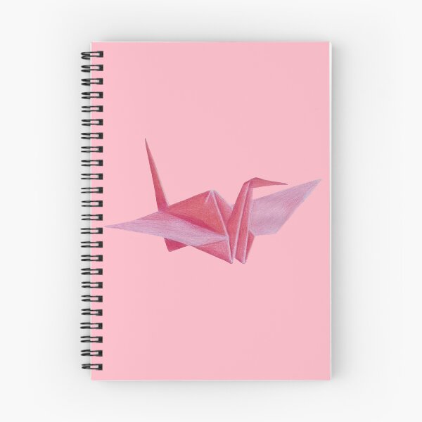 Item preview, Paper Crane - Cherry Blossom Pink BG designed and sold by lavenderXblue.
