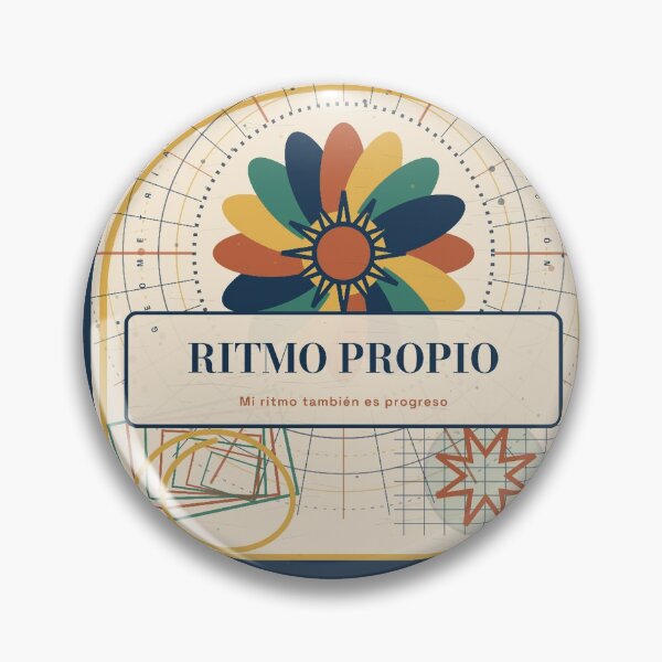 Item preview, Ritmo Propio Spanish Motivational Sun Poster designed and sold by NiloStudio.