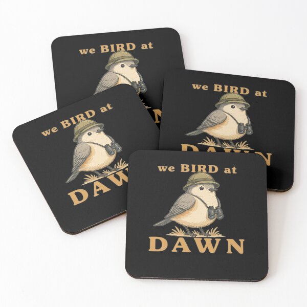 Item preview, We Bird At Dawn Funny Birdwatching Humor designed and sold by ShirTomDesigns.
