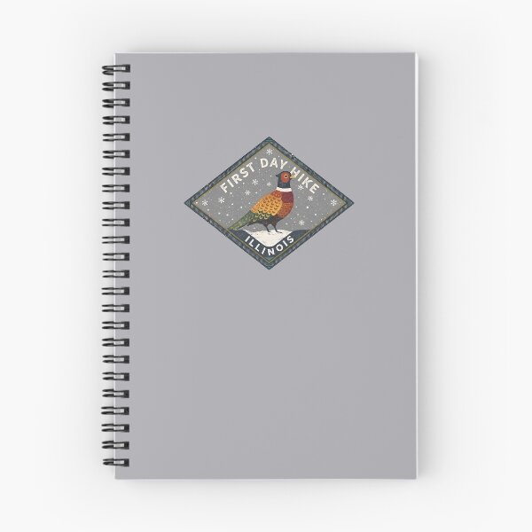 Item preview, First day hike Illinois designed and sold by Broken Antler Designs .