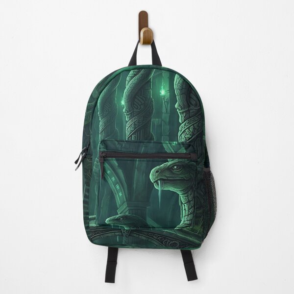 Item preview, Serpent House Common Room Under the Lake - Dark Academia Fantasy Art designed and sold by KreonaTime.
