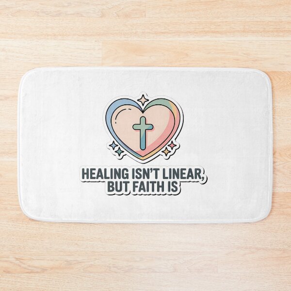 Item preview, Hopeful Heart with Faith Quote designed and sold by NiftyWrx.
