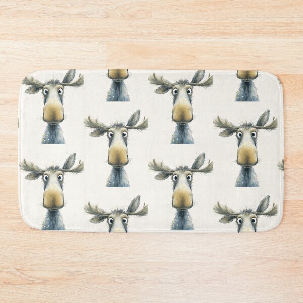 Item preview, ‘ Hello Moose ' BY SHiRLeY MacARTHuR designed and sold by Shirley MacArthur Art.