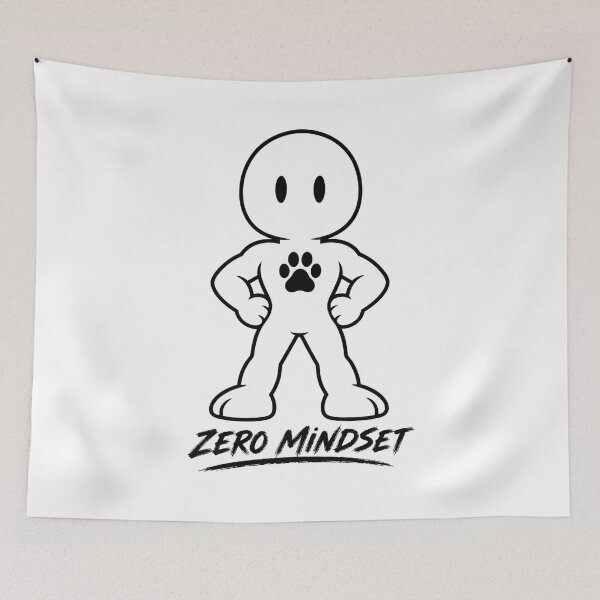 Item preview, Dog Hero, Paw Print Graphic , Zero Mindset Dog Lover , Loyalty Streetwear Design designed and sold by RestartFromZero.