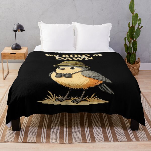 Item preview, We Bird At Dawn Birdwatching Bird Watching designed and sold by ShirTomDesigns.