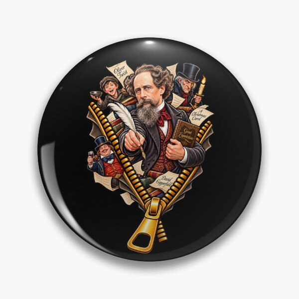 Item preview, Unzip Your Inner Charles Dickens designed and sold by halibutgoatramb.