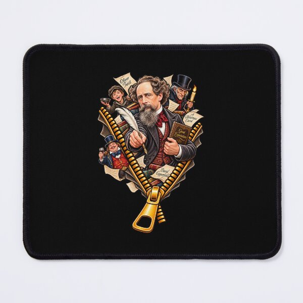 Item preview, Unzip Your Inner Charles Dickens designed and sold by halibutgoatramb.