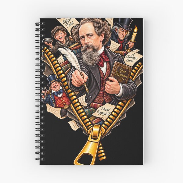 Item preview, Unzip Your Inner Charles Dickens designed and sold by halibutgoatramb.
