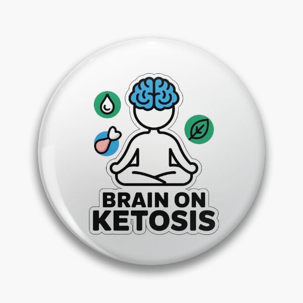 Item preview, Brain on Ketosis Minimalist Icon designed and sold by NiftyWrx.