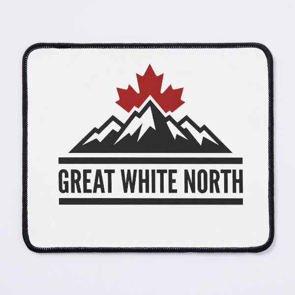 Item preview, Great White North Canada – Maple Leaf Mountain Adventure Design designed and sold by StickerNestYou.