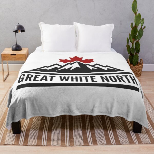 Item preview, Great White North Canada – Maple Leaf Mountain Adventure Design designed and sold by StickerNestYou.