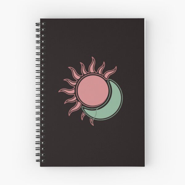 Item preview, Minimal Continuous Line Sun and Crescent Moon Interlocking Dusty Rose Sage Line Art Design designed and sold by OnPointOutfits.