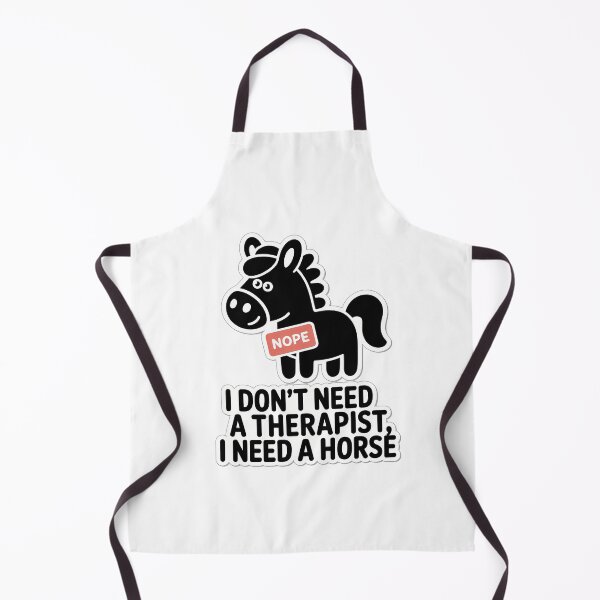 Item preview, Horse Lover's Therapy Quote designed and sold by NiftyWrx.