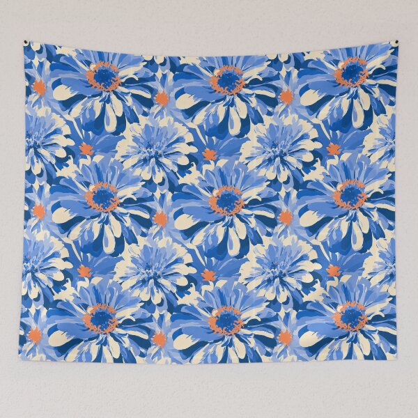 Item preview, Exotic Zinnia - Flower Bouquet Pattern - Fathers Day Ideas designed and sold by RoyalStarsPatts.