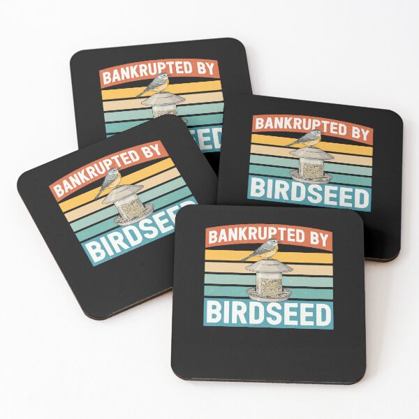 Item preview, Birdwatching Humor Bankrupted By Birdseed designed and sold by ShirTomDesigns.