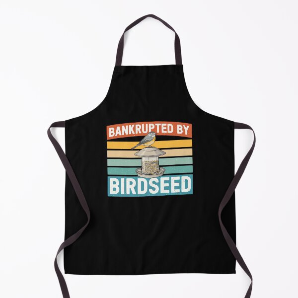 Item preview, Birdwatching Humor Bankrupted By Birdseed designed and sold by ShirTomDesigns.