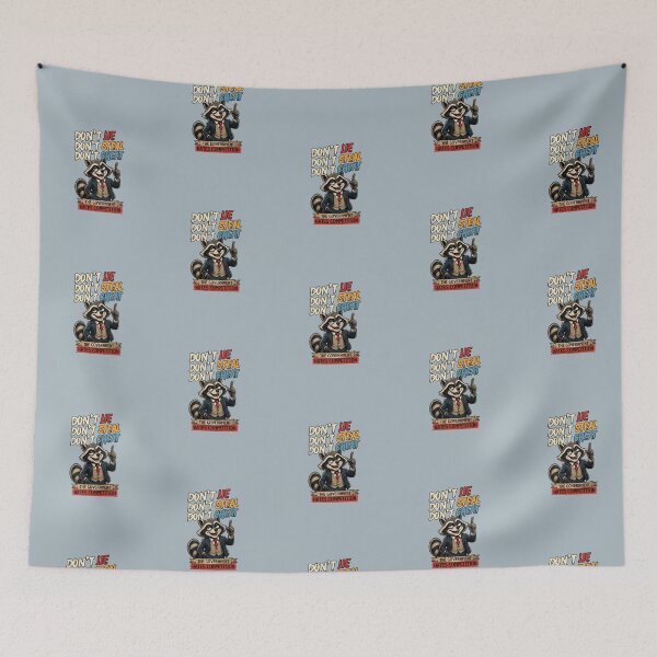 Item preview, The Government Hates Competition Funny Raccoon Political Satire designed and sold by Creative-Sanc.
