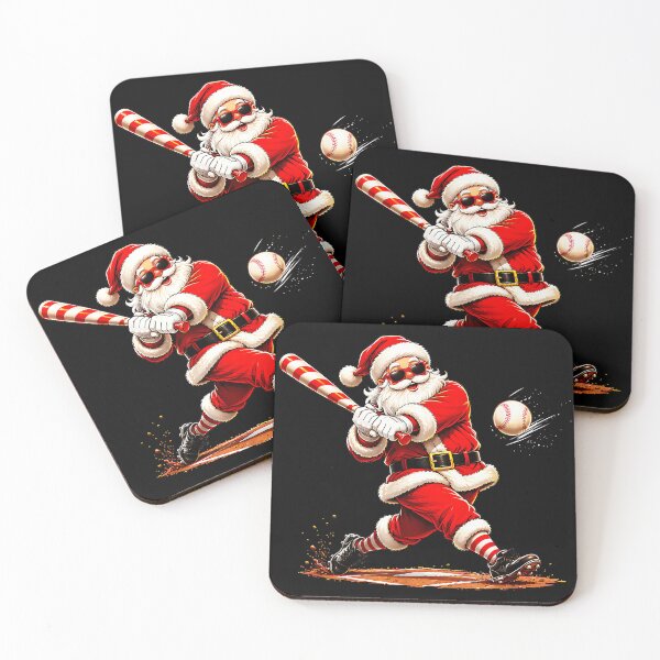 Item preview, Santa Claus Baseball Christmas Holiday designed and sold by CharlieConon.