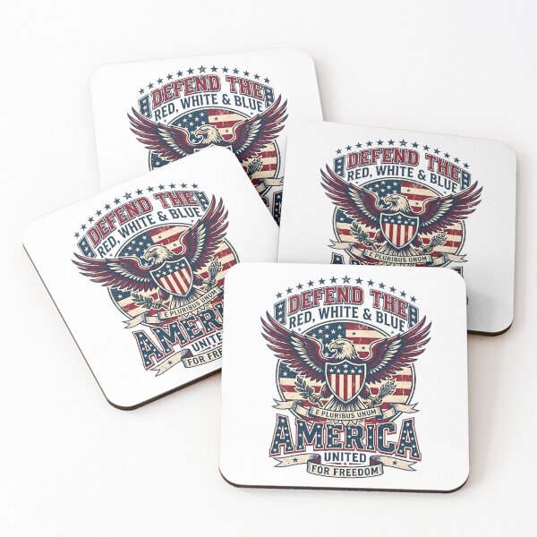 Item preview, Defend the Red, White and Blue - Digital Art designed and sold by House of Tideswell.