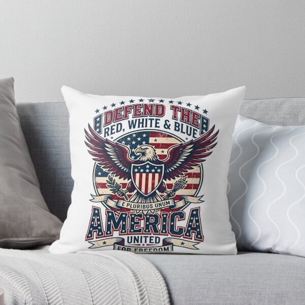 Item preview, Defend the Red, White and Blue - Digital Art designed and sold by House of Tideswell.